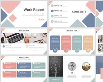 Minimal Modern Clean Business PowerPoint Template