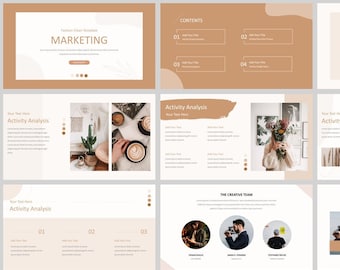 Minimal Modern Clean Style PowerPoint Template