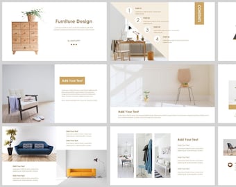 Minimal Magazine Style PowerPoint Template