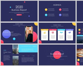 Minimal Magazine Style PowerPoint Template