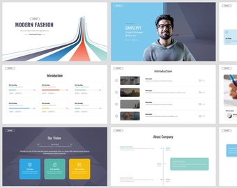Simple & Modern  Business PowerPoint Template[season 02]