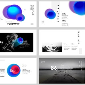 Simple Magazine Style PowerPoint Template 08