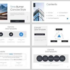 Minimal Company Business PowerPoint Template