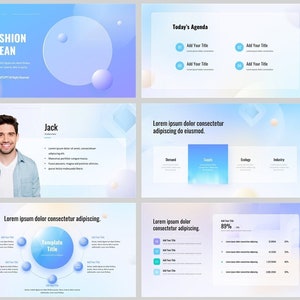Modern Clean Business Report PowerPoint Template
