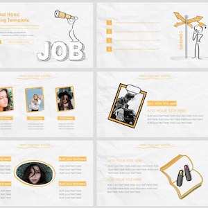 HandDraw Style Report PowerPoint Template 09