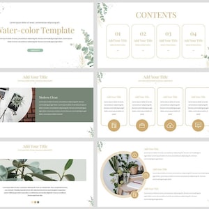 Modello di PowerPoint Minimal Modern Clean Business