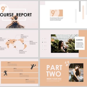 Minimal Magazine Style CLean PowerPoint Template