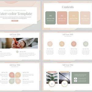 最小限の作業概要 PowerPoint テンプレート