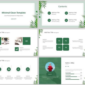 Minimal Magazine Style PowerPoint Template