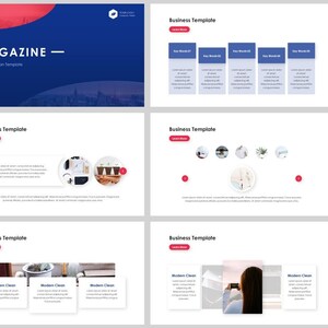 Minimal Business Annual Report PowerPoint Template