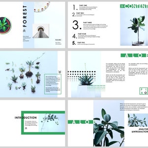 Minimal Magazine Style CLean PowerPoint Template