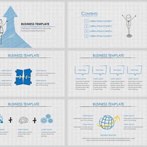HandDraw Style Report PowerPoint Template