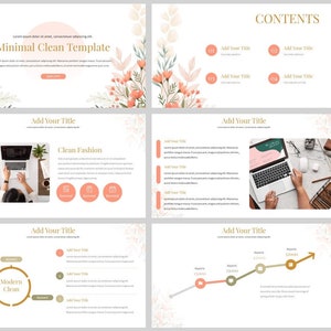 Minimal Clean Teaching PowerPoint Template