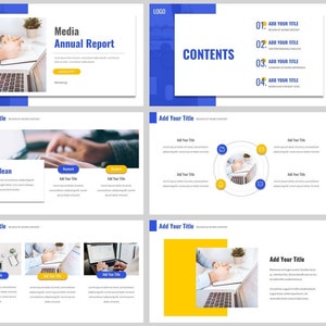 Minimal Magazine Style PowerPoint Template