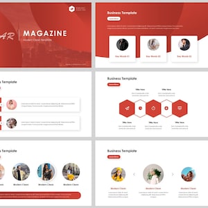 Minimal Business Annual Report PowerPoint Template