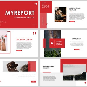 Minimal Magazine Style PowerPoint Template