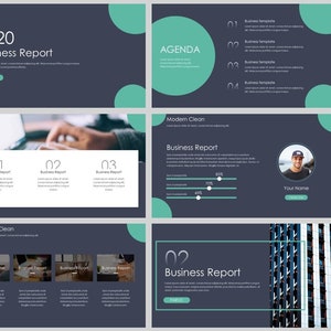 Minimal Magazine Style PowerPoint Template