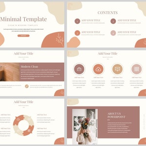 Minimal Modern Clean PowerPoint Template