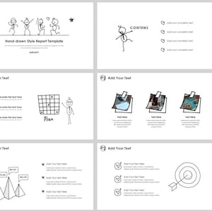 HandDraw Style Report PowerPoint Template10