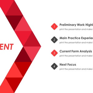 Red Minimal Business Report Template - Etsy