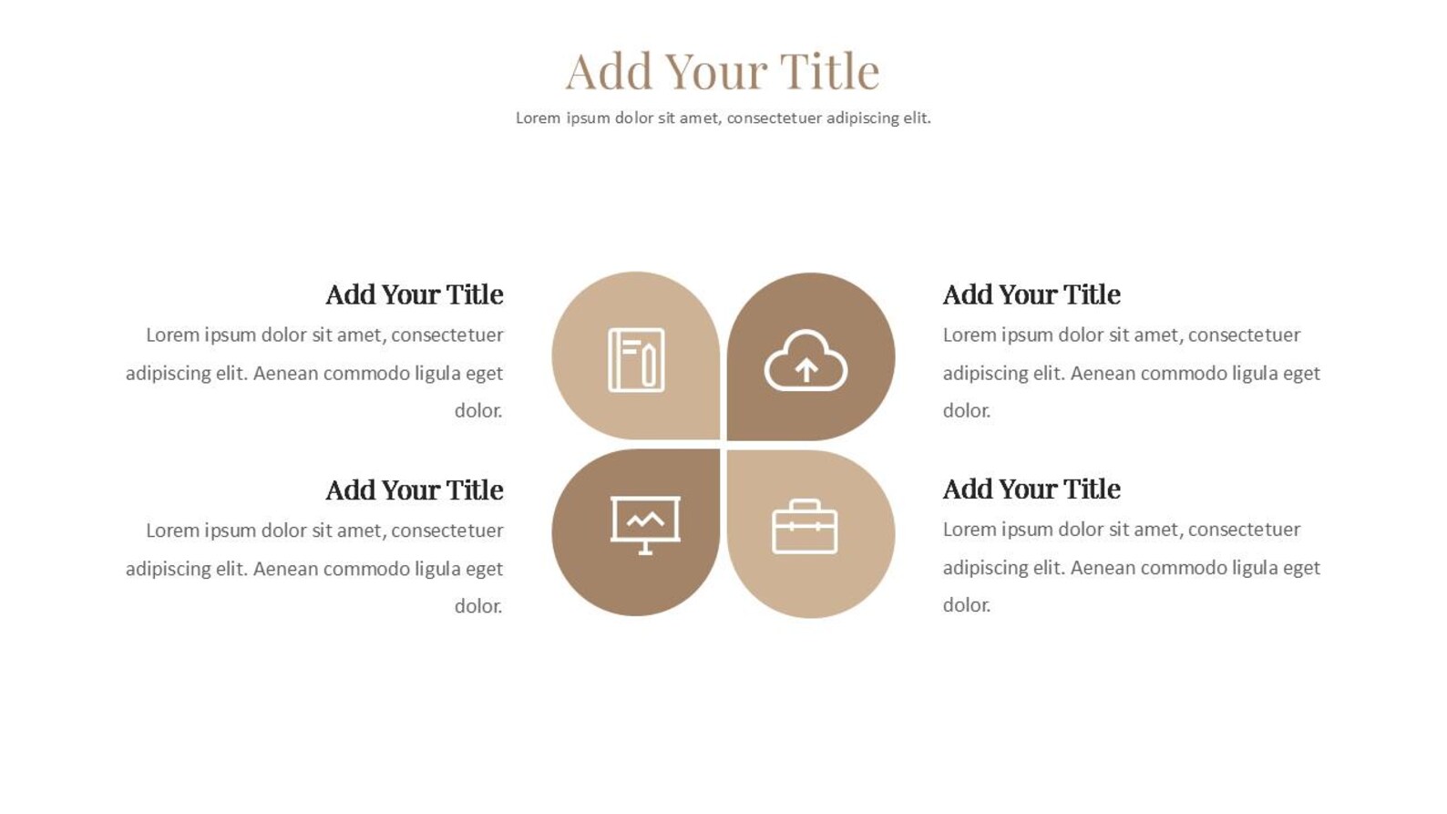 Minimal Clean Work Summary Powerpoint Template - Etsy