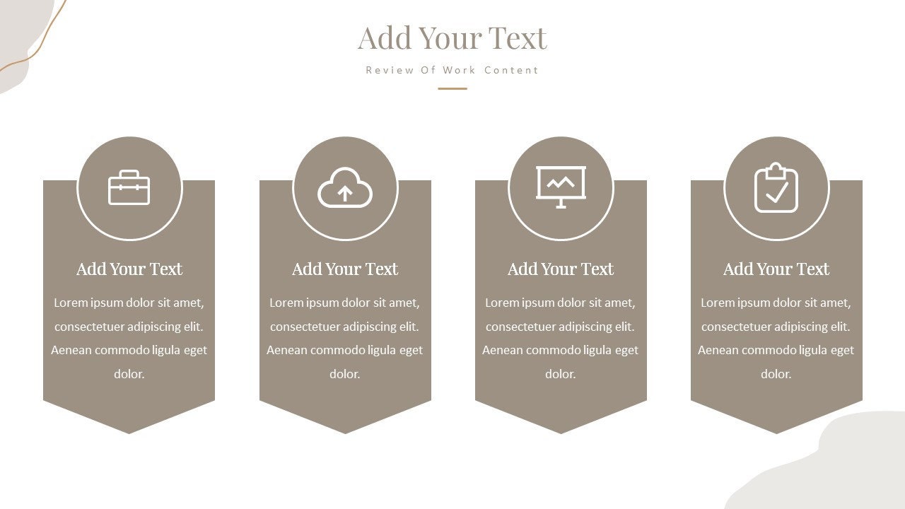 Minimal Modern Clean Style Powerpoint Template - Etsy