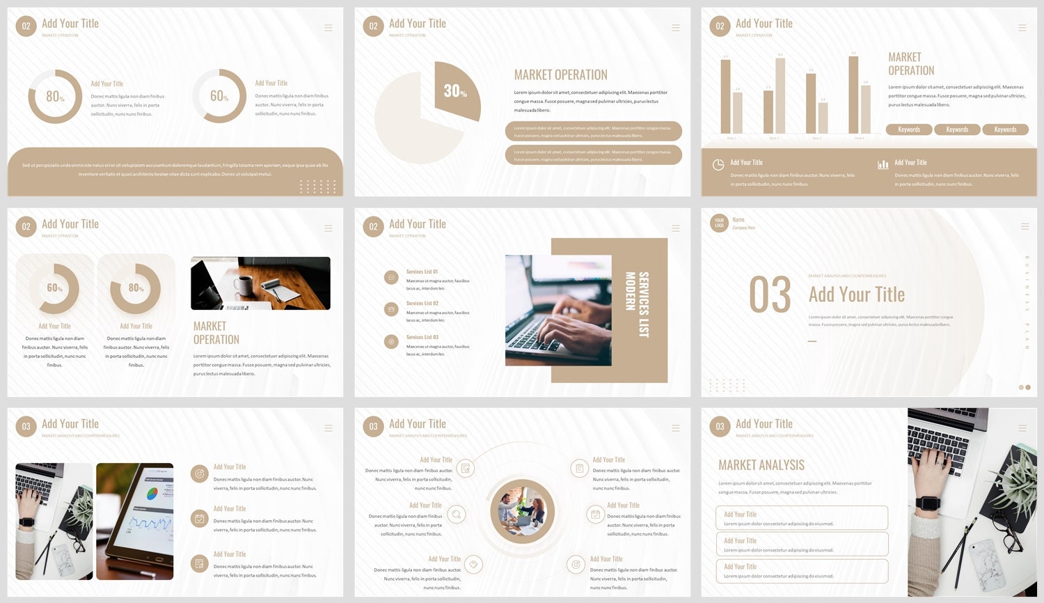 Minimal Clean Business Plan Powerpoint Template - Etsy Australia