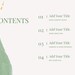 Minimal Clean Work Summary Powerpoint Template - Etsy