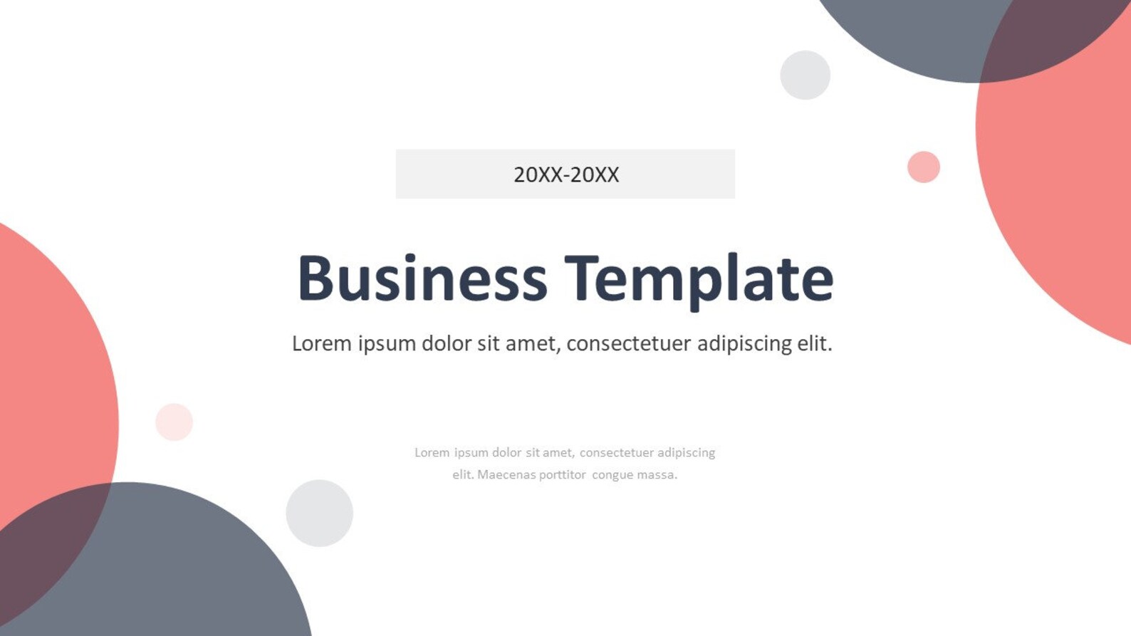 Minimal Magazine Style Business Powerpoint Template - Etsy