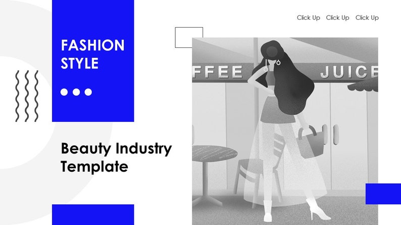 Beauty Industry Fashion Powerpoint Template - Etsy