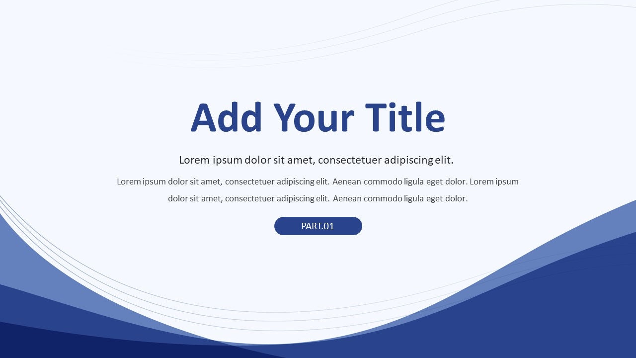 Minimal Modern Clean Style Powerpoint Template - Etsy