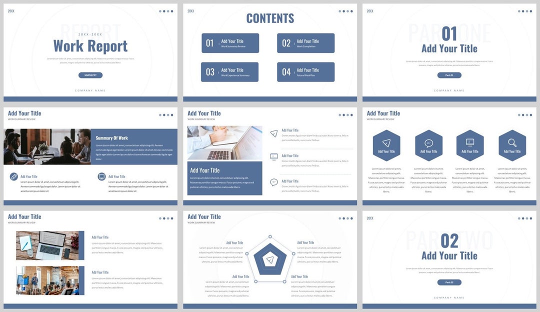 Minimal Clean Opening Defense Powerpoint Template - Etsy