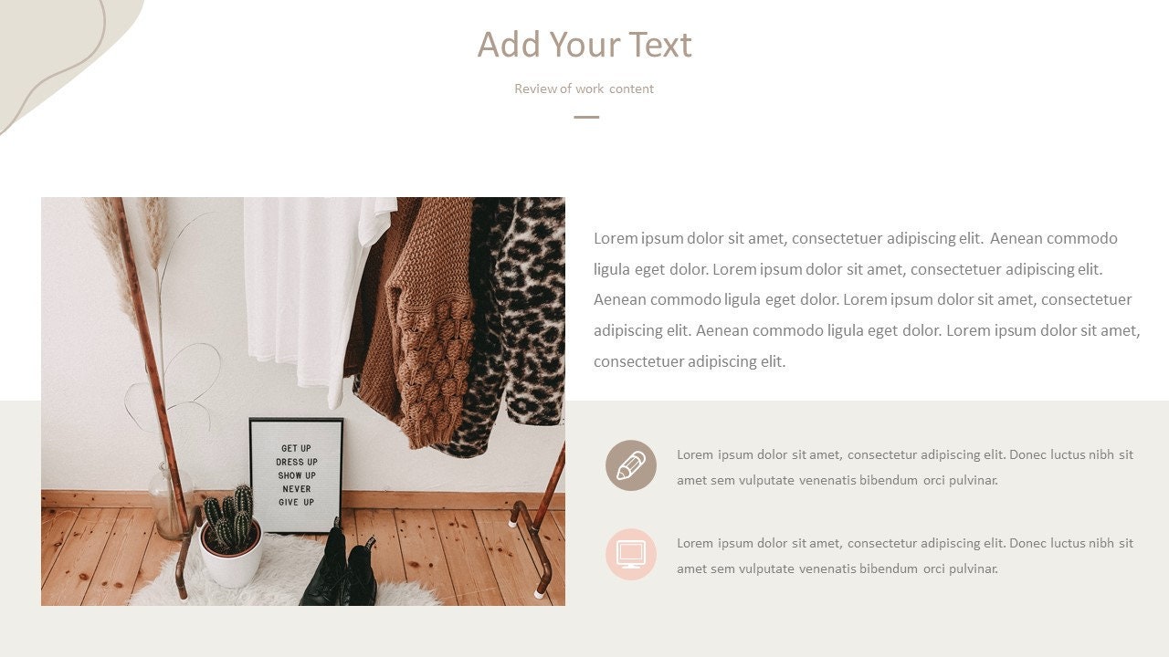 Minimal Modern Clean Style Powerpoint Template - Etsy