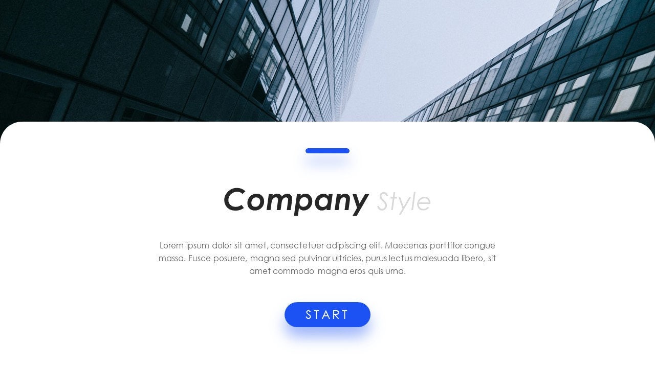 Minimal Magazine Style Business Powerpoint Template - Etsy