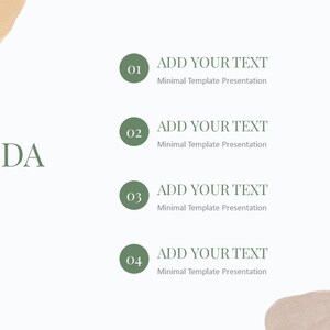 Minimal Modern Clean Style Powerpoint Template - Etsy