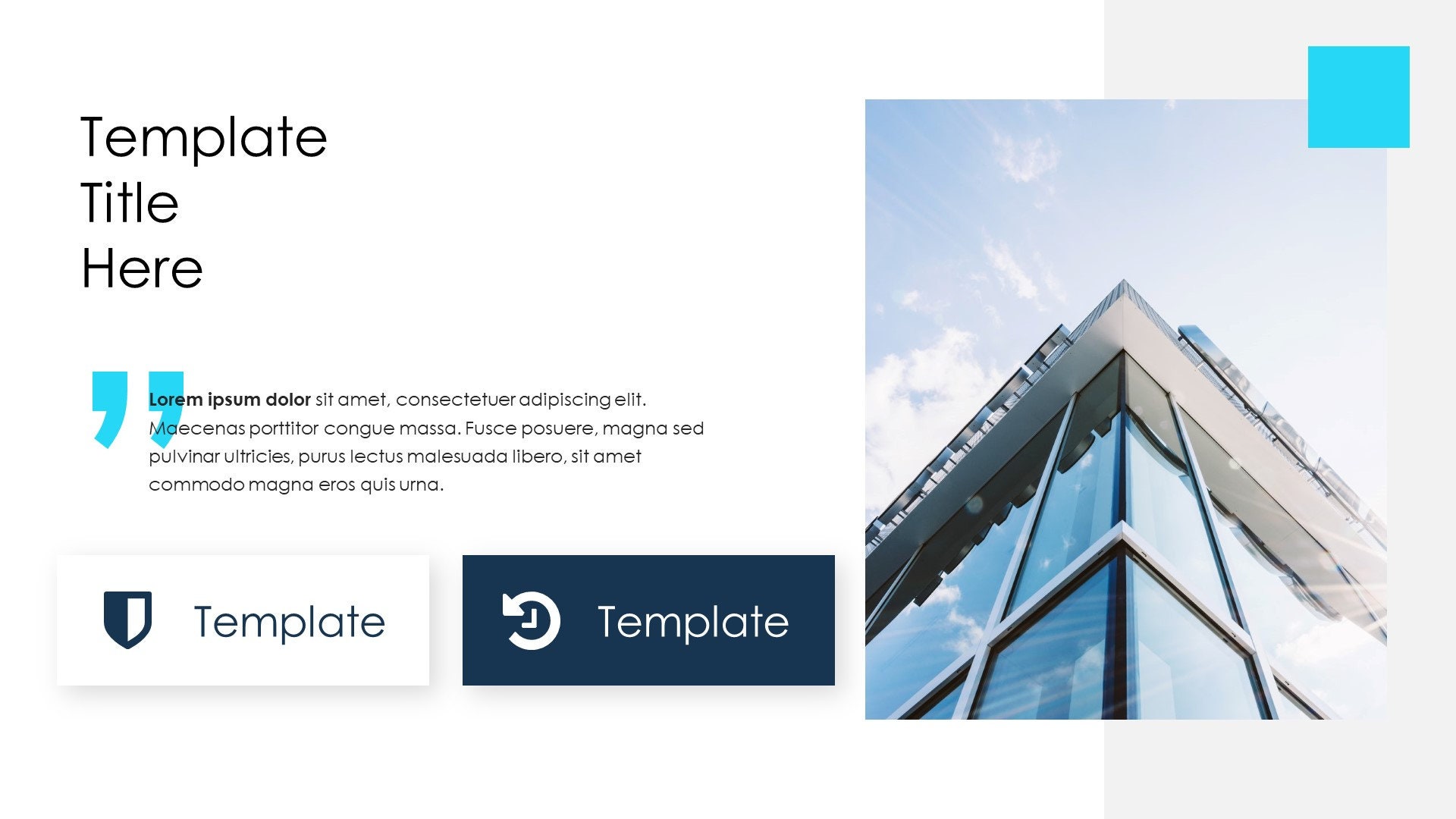 Minimal Magazine Style Business Powerpoint Template - Etsy