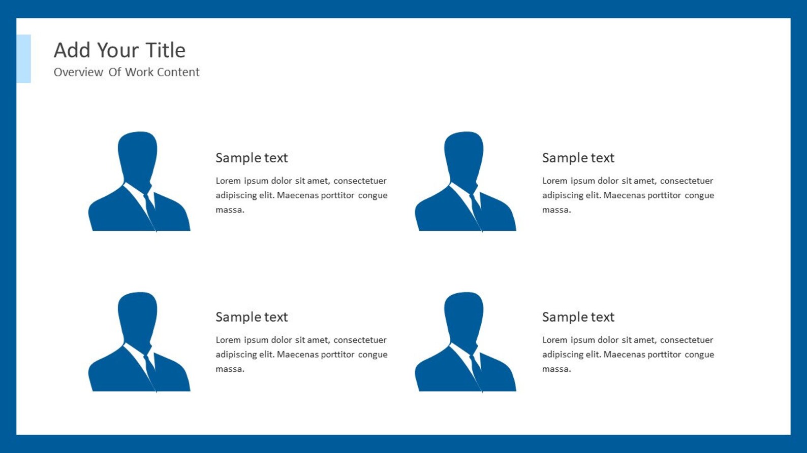 Modern Clean Business Work Summary Powerpoint Template - Etsy