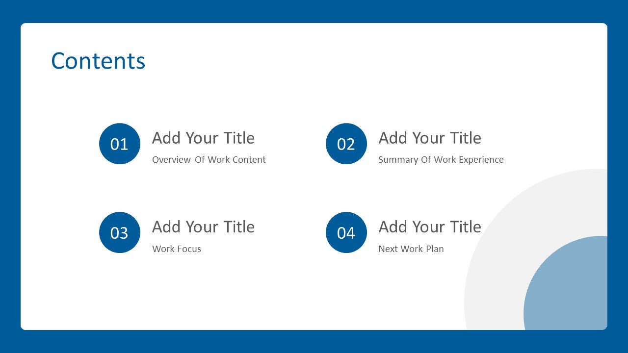 Modern Clean Business Work Summary Powerpoint Template - Etsy