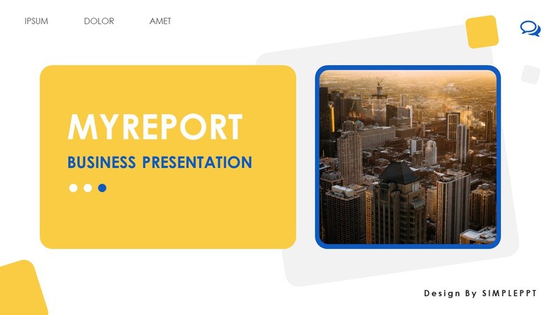 Minimal Magazine Style Business Powerpoint Template - Etsy