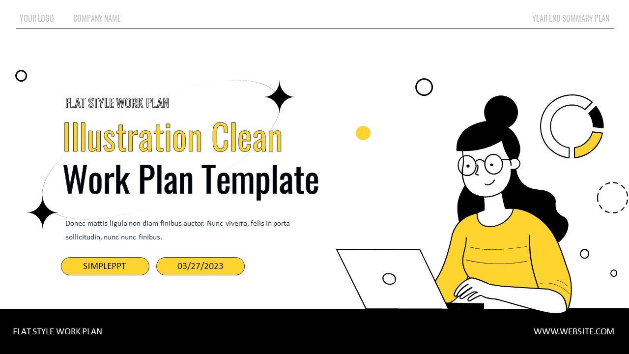 Minimal Modern Clean Style Powerpoint Template - Etsy