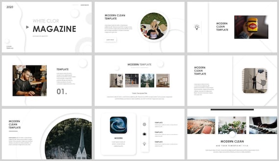 White Powerpoint Template