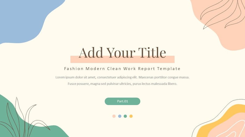 Minimal Modern Clean Business Powerpoint Template - Etsy