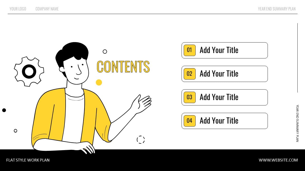 Minimal Modern Clean Style Powerpoint Template - Etsy