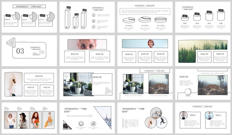 May include: A presentation template with a minimalist design. The template features a variety of charts, graphs, and images. The template is perfect for businesses and individuals who want to create professional presentations.