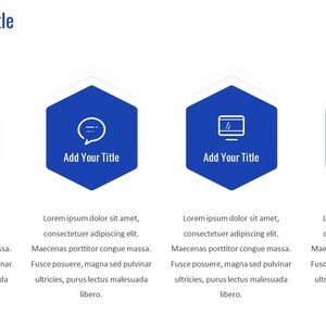 Minimal Blue Work Summary Powerpoint Template - Etsy