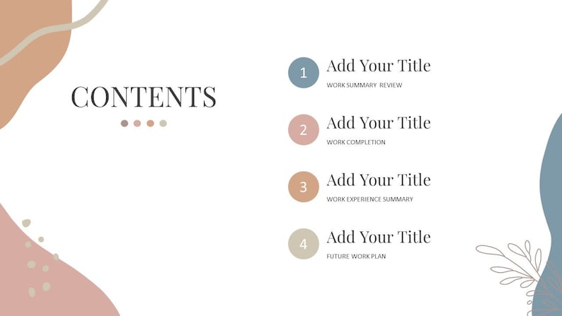 Minimal Clean Report Powerpoint Template - Etsy