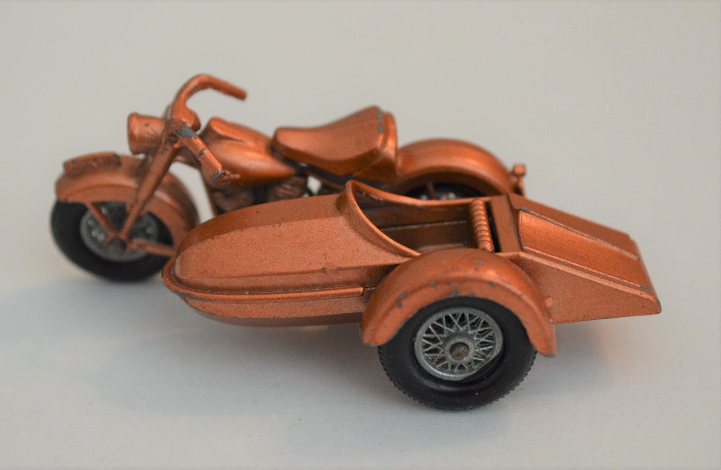 Matchbox Harley Davidson Motorcycle With Sidecar No. 66 Etsy