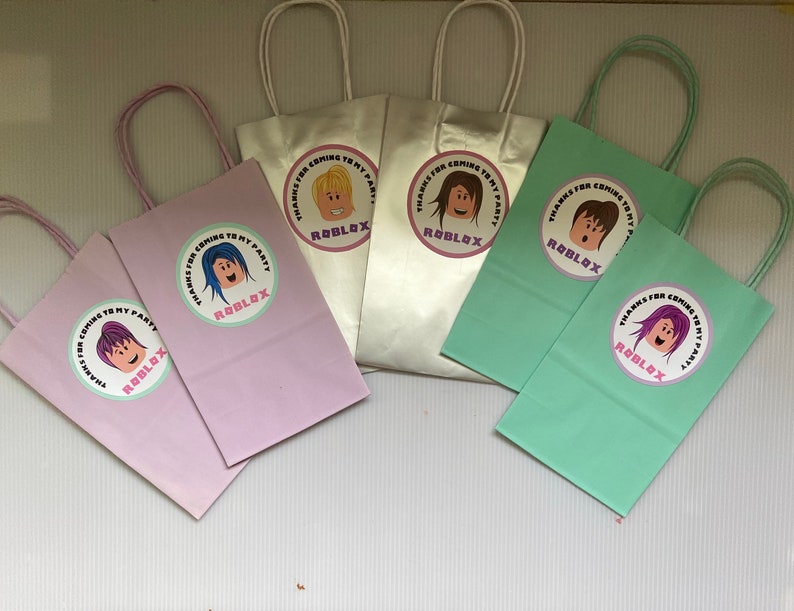 Roblox Inspired Goodie Bags for Girls / Roblox Goodie Bags Etsy UK