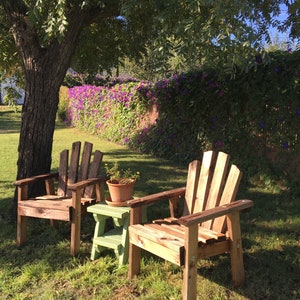 Wood Outdoor Garden Chair image 1