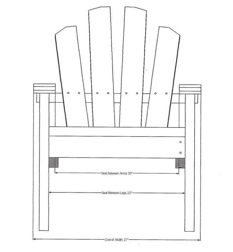 Wood Outdoor Garden Chair image 6